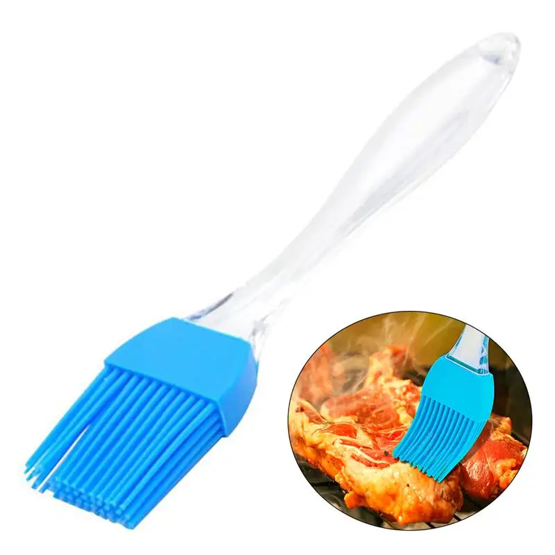

Portable Silicone Oil Brush For Grill Kitchen Barbecue Brushes High Temperature Resistant Baking Cream Pancake Tools Supplies