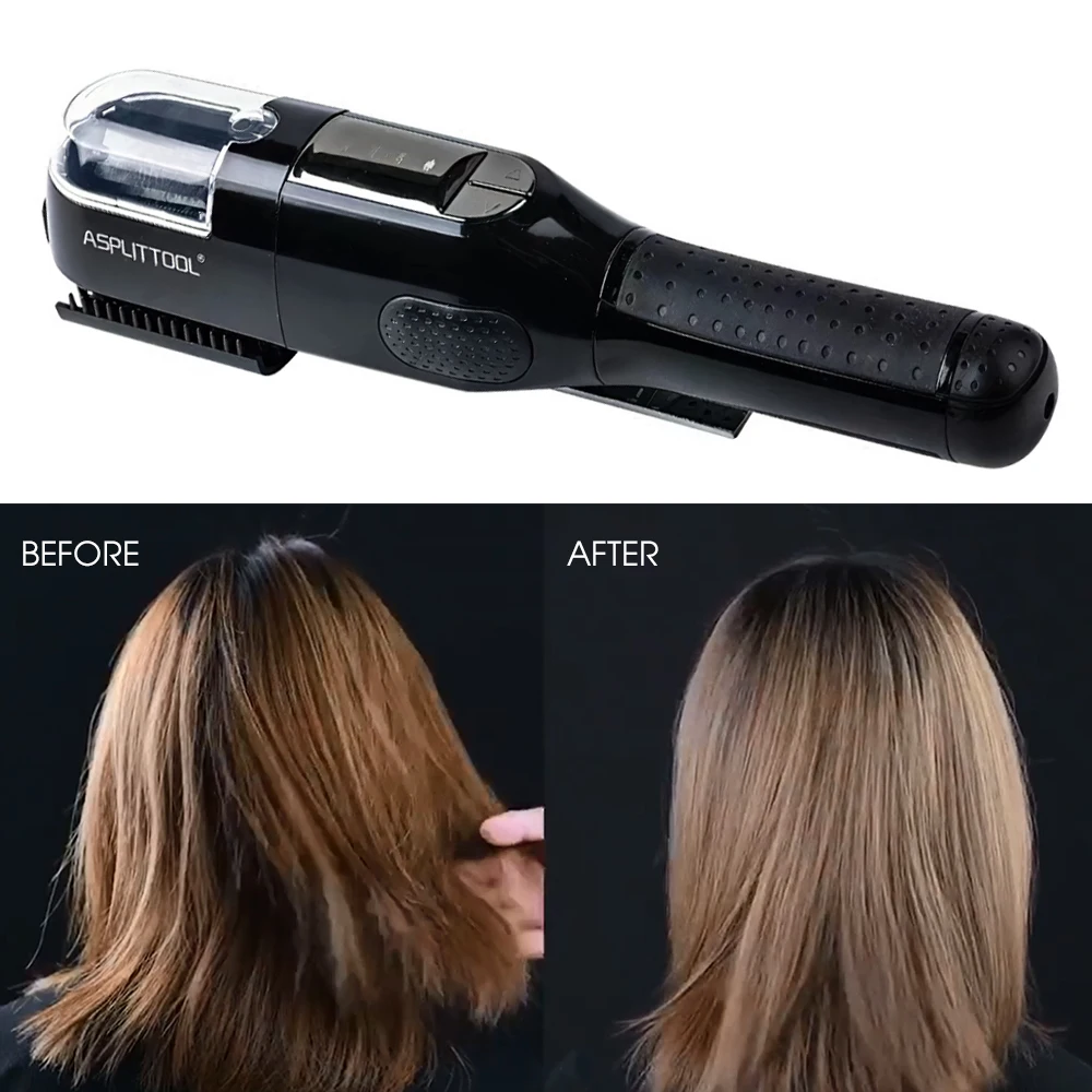 

Hair Split Trimmer 2021 New USB Charging Professional Hair Cutter Smooth End Cutting Clipper Beauty Set Bag Product Dual 1/4"1/8