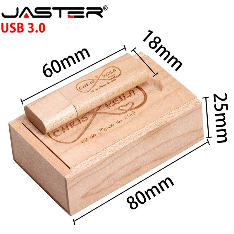 USB 3 0 Usb флеш накопитель JASTER с логотипом на заказ 8 ГБ 32 64 4 16 карта памяти подарок