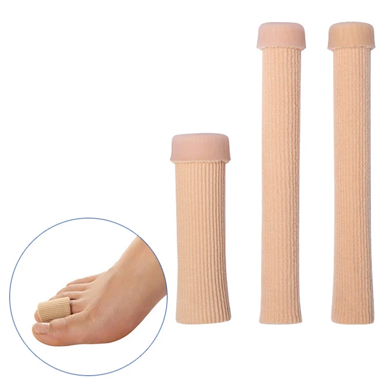 

Fabric Finger Toe Protector Separator Tubes Foot Hand Pain Relief Soft Massager Bandage Foot Care Tools Callus Protection Tools