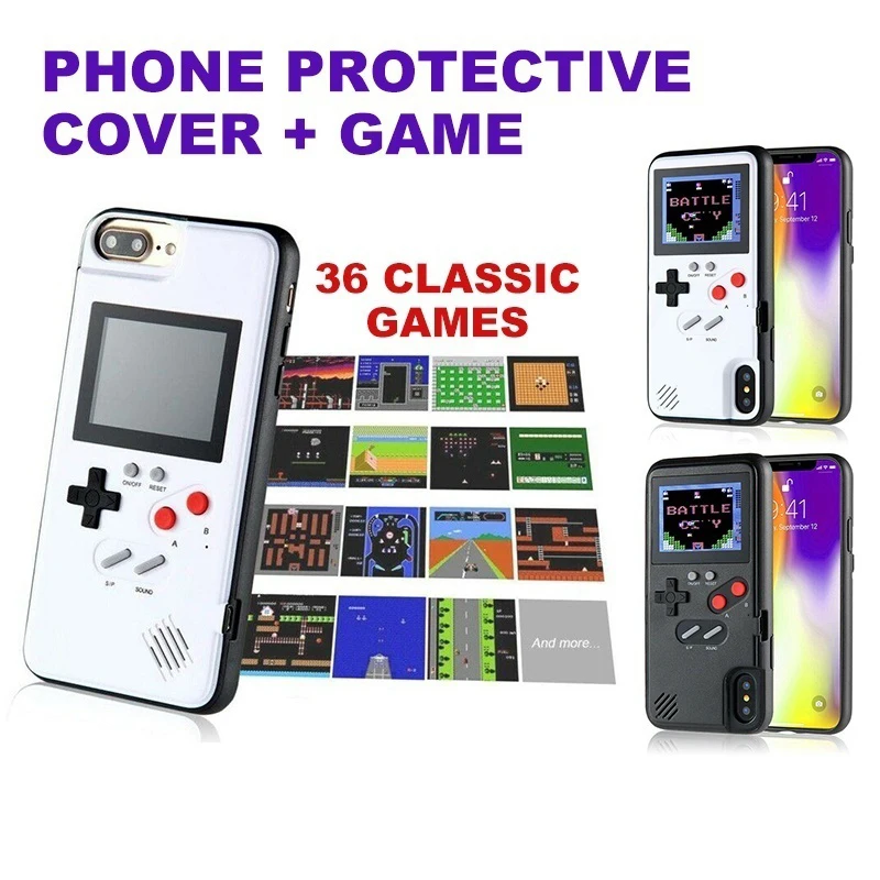 3D чехол для телефона Gameboy Huawei P40 P30 P20 Mate 30 20 Nova 5 4 Pro с ретро играми Honor 9X 8X защитная