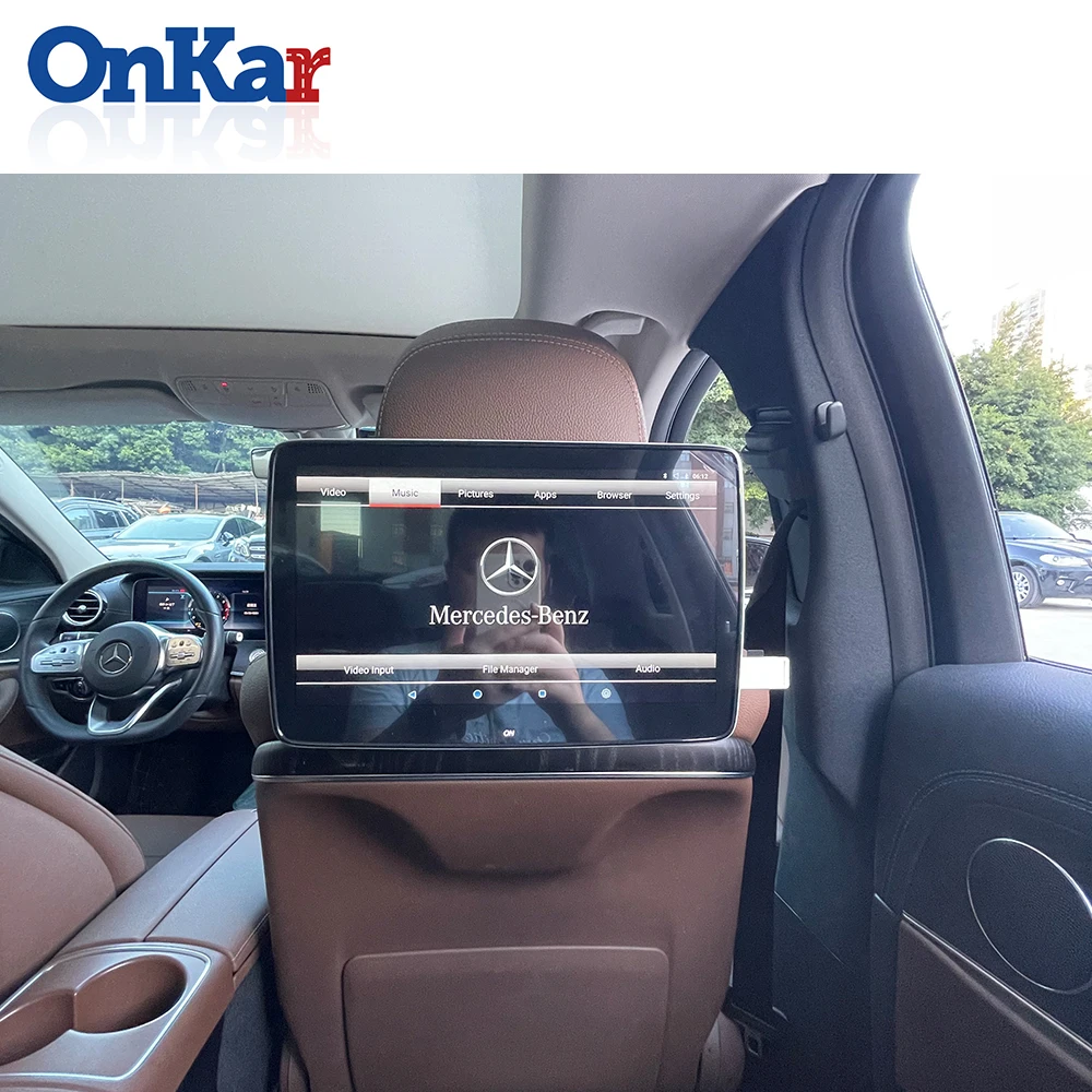 

ONKAR 11.6 Inch Android Headrest Monitor 1920*1080P IPS Screen With WIFI Bluetooth/SD Card/USB/HDMI/Mirror Link/Video Player