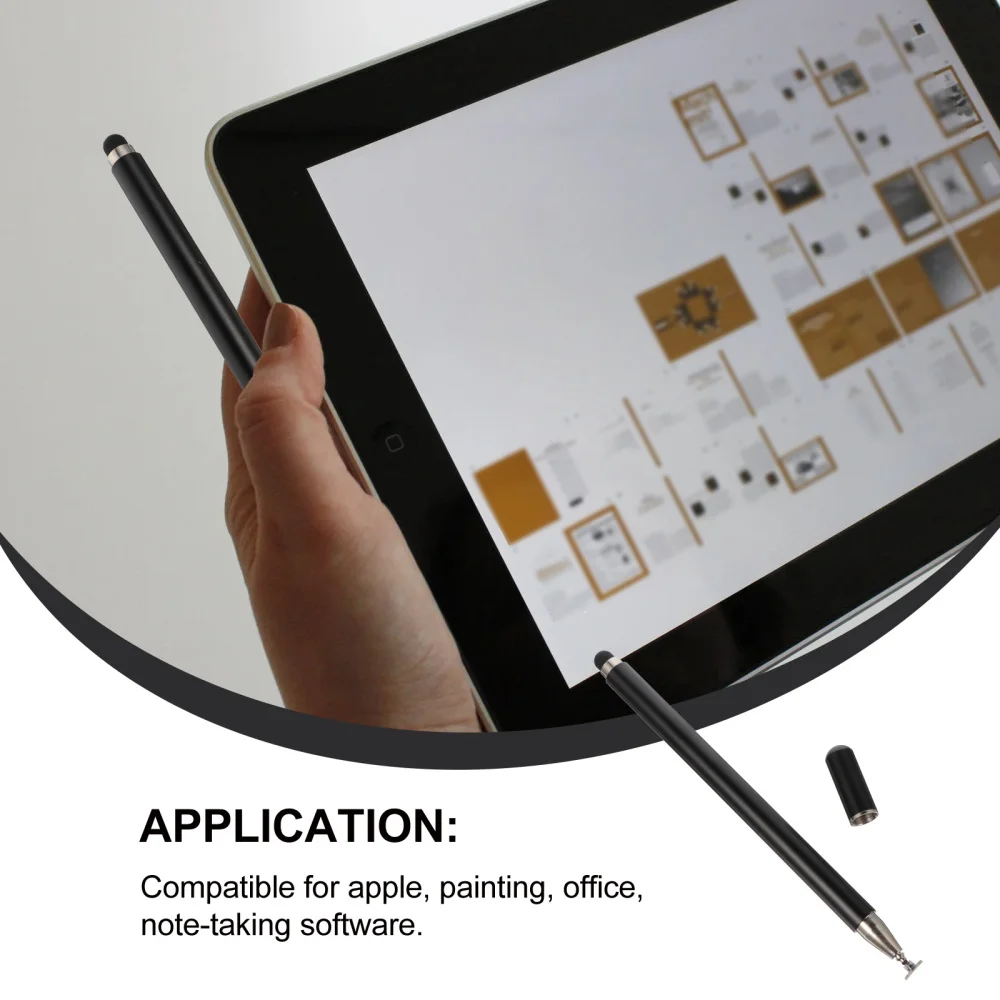 

Magnetic Stylus Pen Tablet Universal Stylus Pencil 2-in-1 Disc Stylus Pen