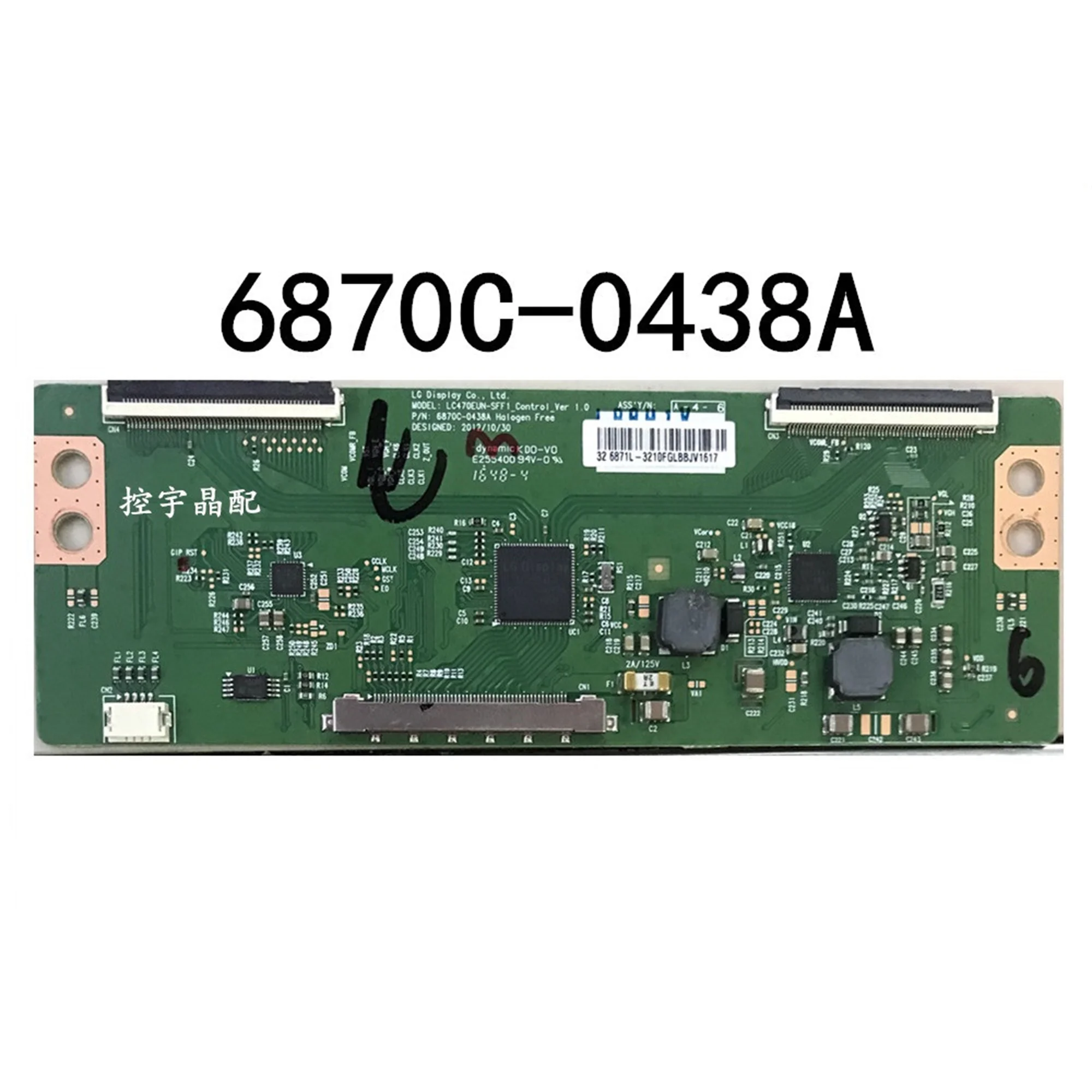 Placa para lg Placa de Substituição T-con .. Etc. Tcon 6870c 0438a 6870c-0438a Lc470eun-sff1_control_ver 1.0 Tv.