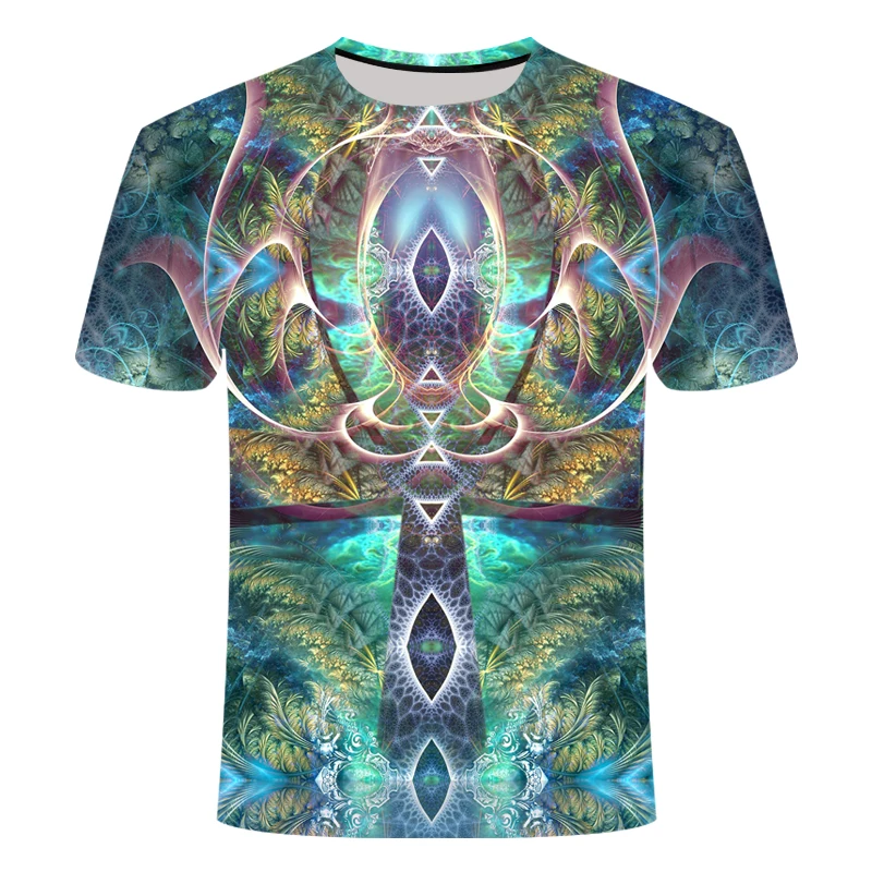 

2020 футболка психоделическая 3d печать футболка Женская Мужская модная одежда топы наряды футболки летний стиль большой размер