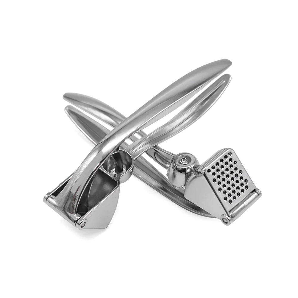 

Ergonomic Portable Crusher Durable Home Professional Stainless Steel Labor Saving Manual Garlic Press Kitchen Tool Restaurant