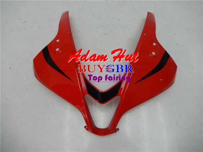 

BUYGBR красная верхняя передняя крышка мотоцикла, обтекатель, хомут для Honda CBR 600RR CBR 600RR F5 2007 2008 2009 2010 ABS пластик