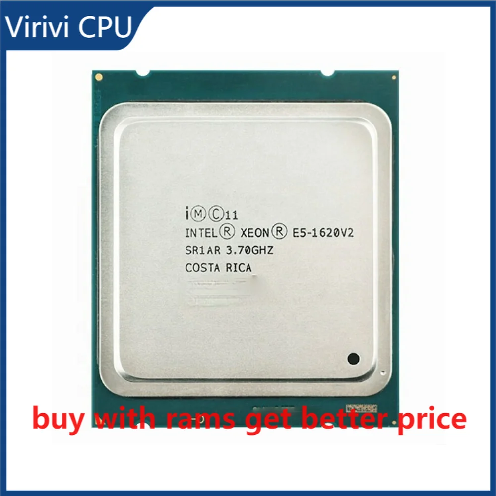 Процессор Intel Xeon E5 1620 V2 3 7 ГГц четырехъядерный восьмипоточный ЦПУ процессор 10 МБ 130