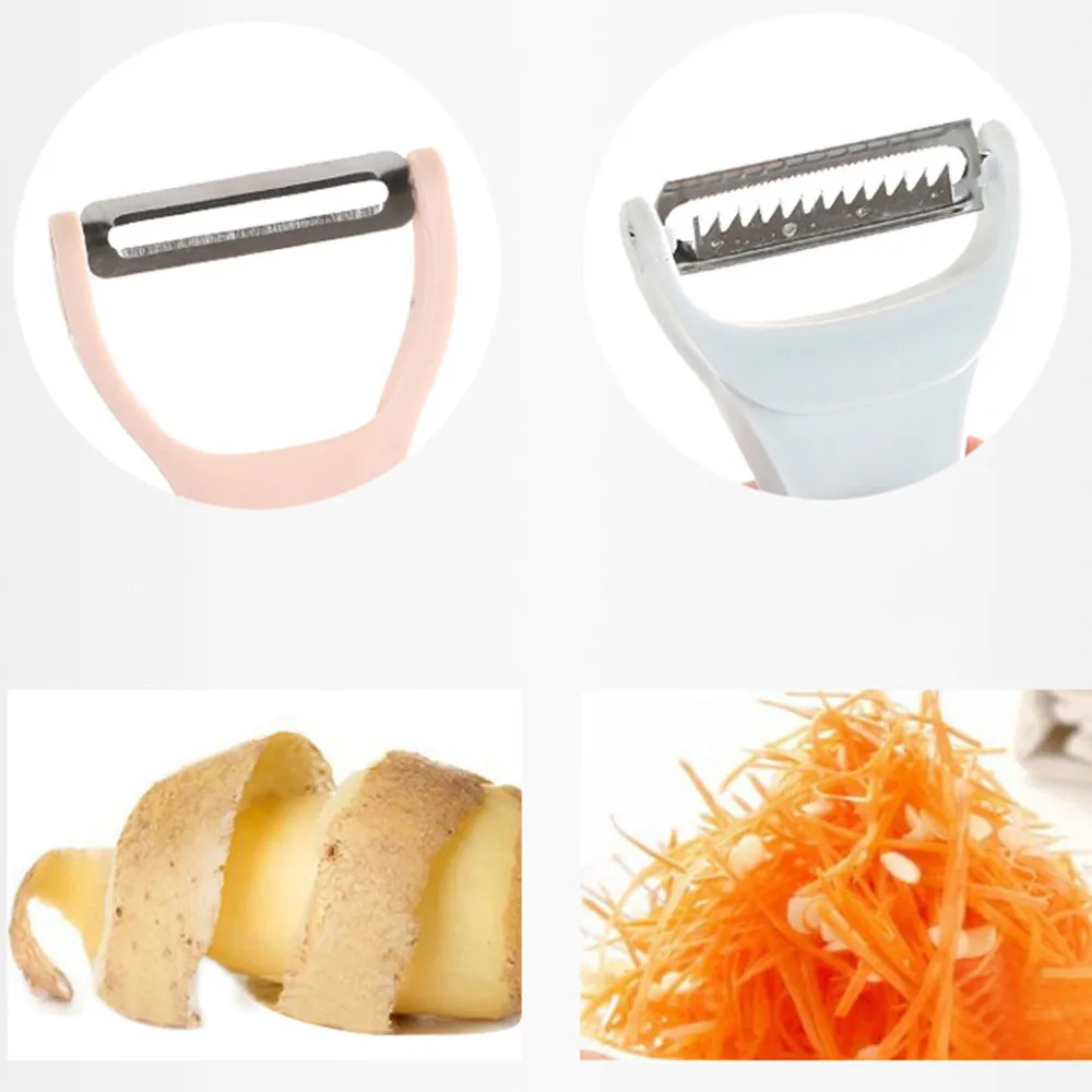 Овощечистка из нержавеющей стали многофункциональный нож для очистки овощей