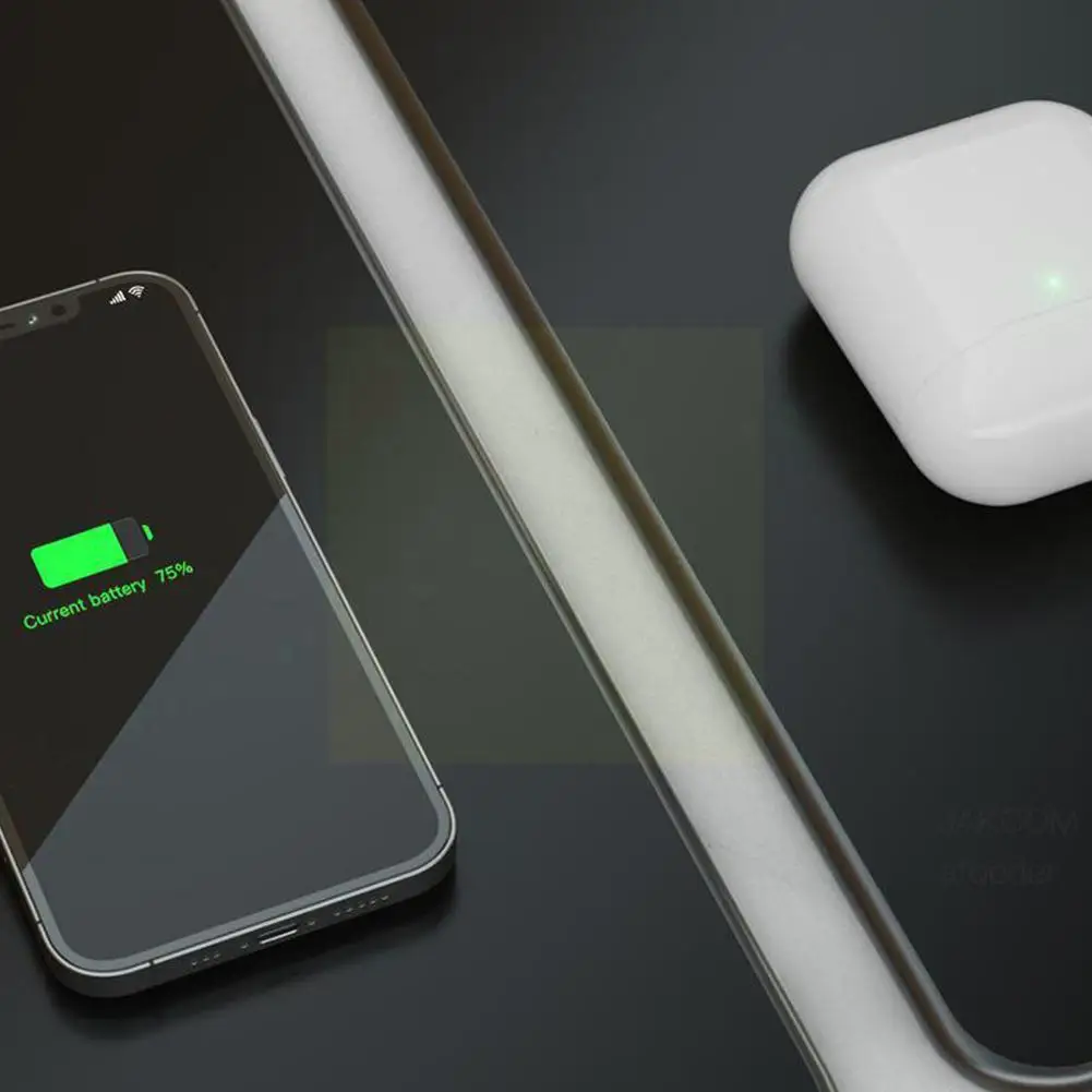 

USB-мышь компьютерная черная с подогревом и беспроводной зарядкой
