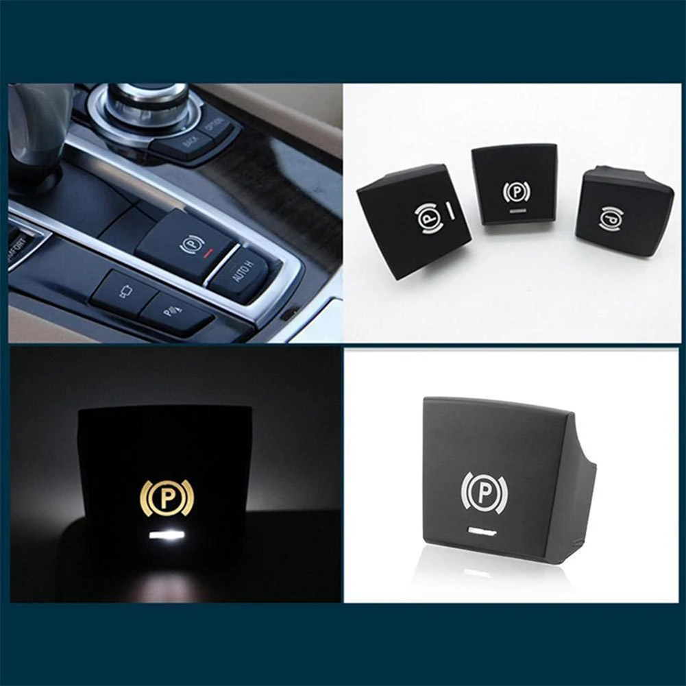 

Car Handbrake Brake P Button Switch Cover For BMW 5/6/X3/X4 F10 F11 F18 F06 F12 F13 F25 F26 2009-2014 2015-2017 Etc Car Parts