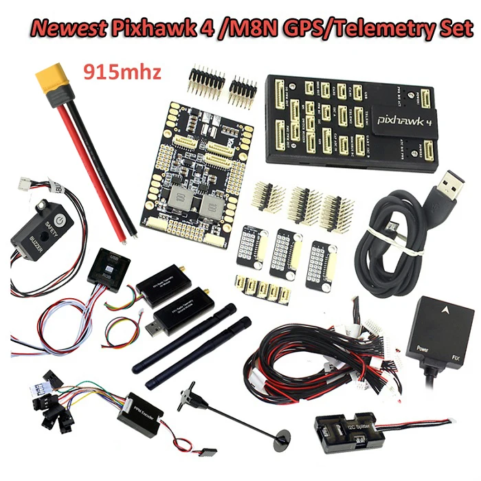 Pixhawk PX4 PIX 2.4.8 игровые джойстики NEO-M8N gps Радио 100 мВт 500 телеметрии OSD 3DR 433 МГц 915 для Радиоуправляемый fpv-дрон рамки - Цвет: New 915mhz 100mw