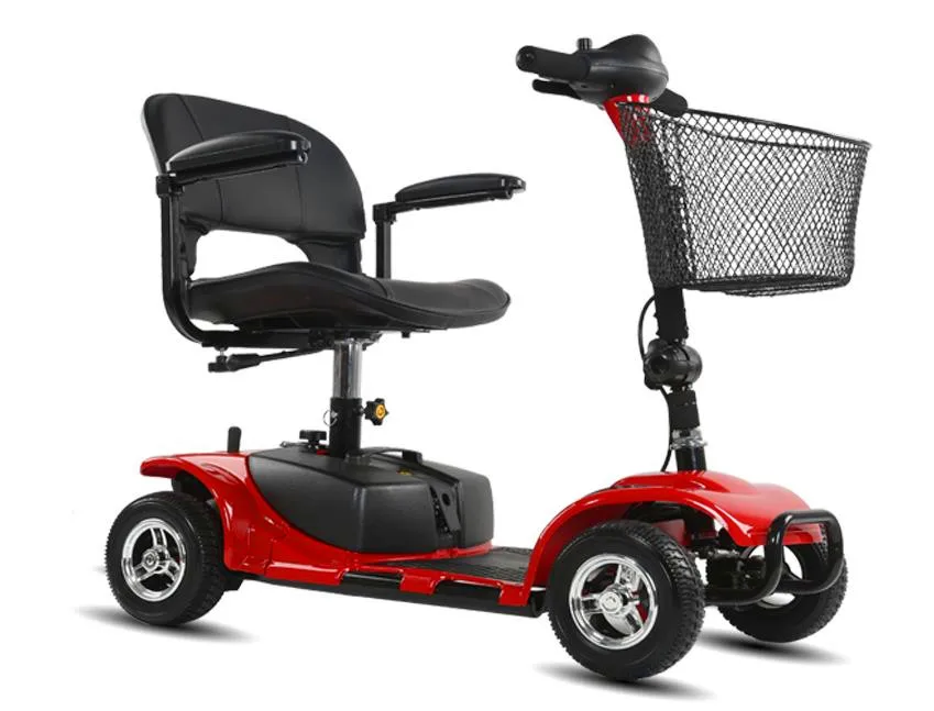 Электрический скутер для пожилых людей четыре колеса электрические скутеры 8