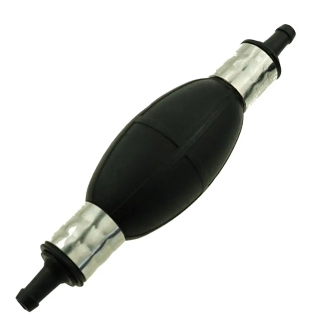 

8mm Hand r Pump Car Boat Marine Fuel Line r Bulb All Fuels Black