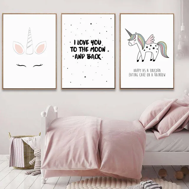 I Love You To The Moon and Back Prints настенный постер для детской спальни декоративная картина