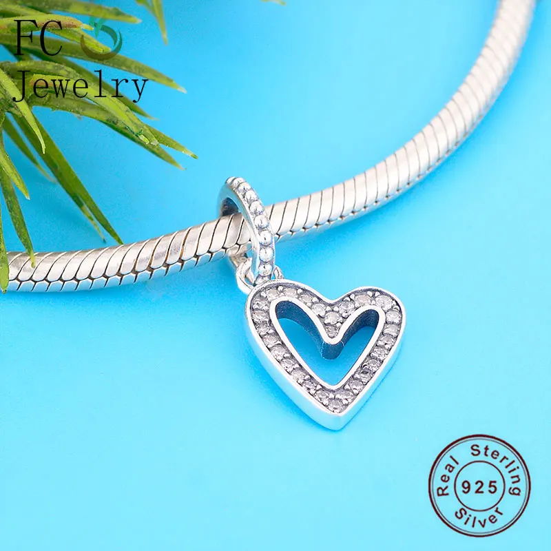 FC Jewelry подходит для оригинального бренда очаровательный браслет 100% Серебро 925