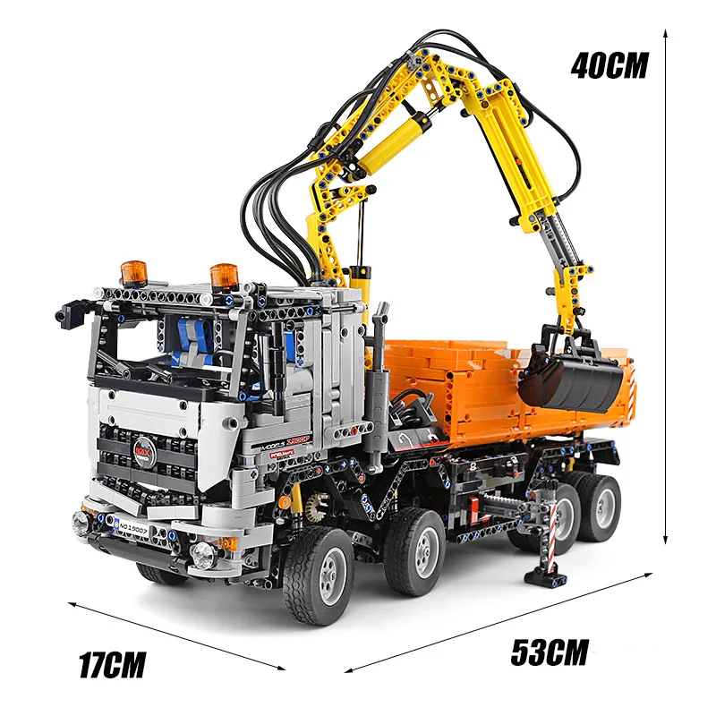 DHL 20004 Technic автомобильный Мотор мощность мобильный совместимый Legoing 42009 кран MkII