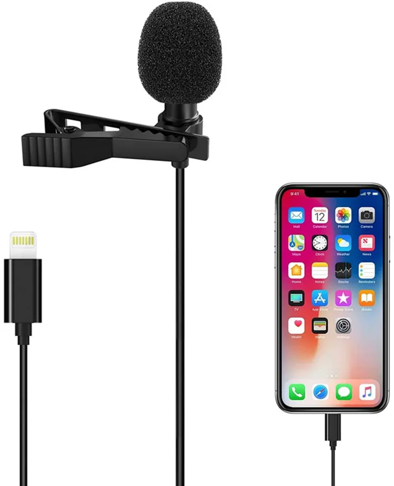

For IPhone/Video Conference/Podcast/Voice Dictation/YouTube Grade Phone Audio Video Recording Condenser Microphone