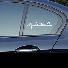 1 шт. наклейки на окна автомобиля для спортивных гонок для Dacia Duster Logan Sandero 2 Mcv Sandero аксессуары для стайлинга автомобилей