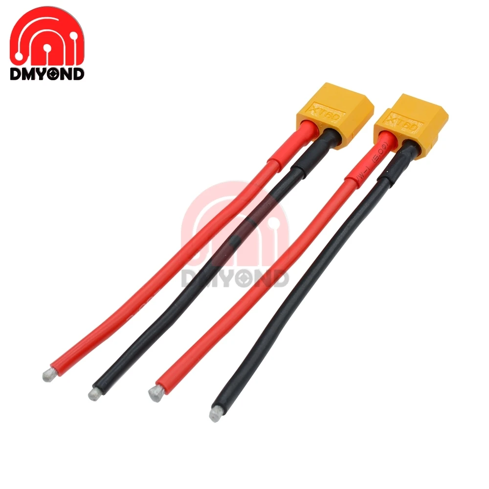 10 шт. 5 пар коннектор для аккумулятора цилиндрическая вилка с кремнием 14