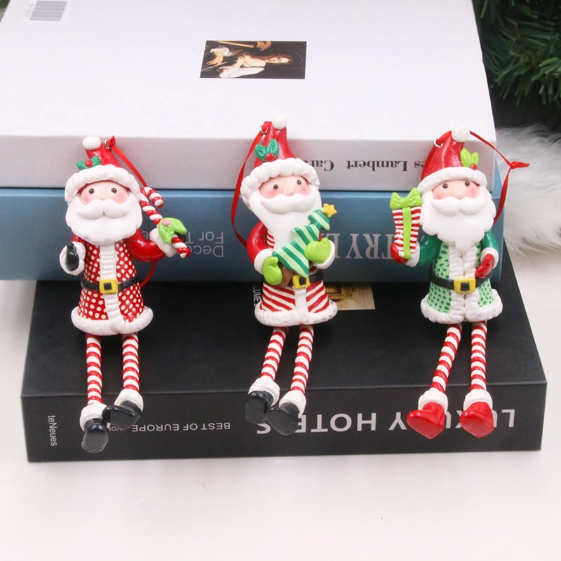 

Подвесные украшения в виде Санта Клауса на рождественскую елку, украшения для дома, детские игрушки, подарок, рождественский и новогодний д...