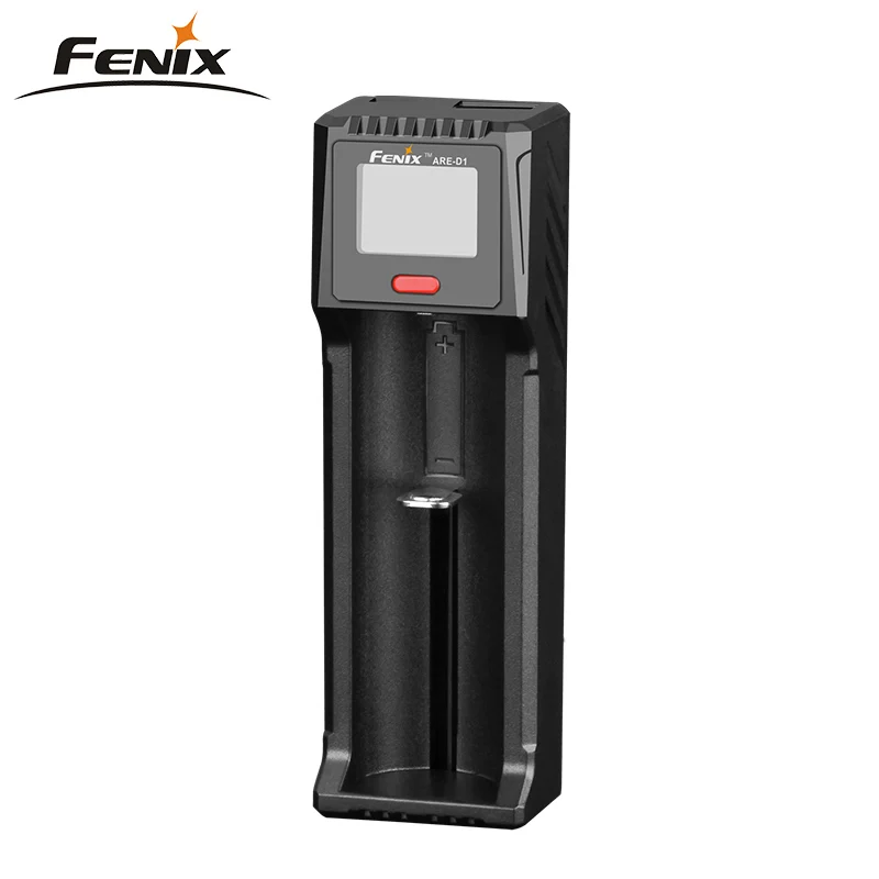 Зарядное устройство Fenix ARE-D1 Совместимо с литий-ионными и Ni-mh/Ni-Cd аккумуляторами Micro USB и функцией разрядки USB