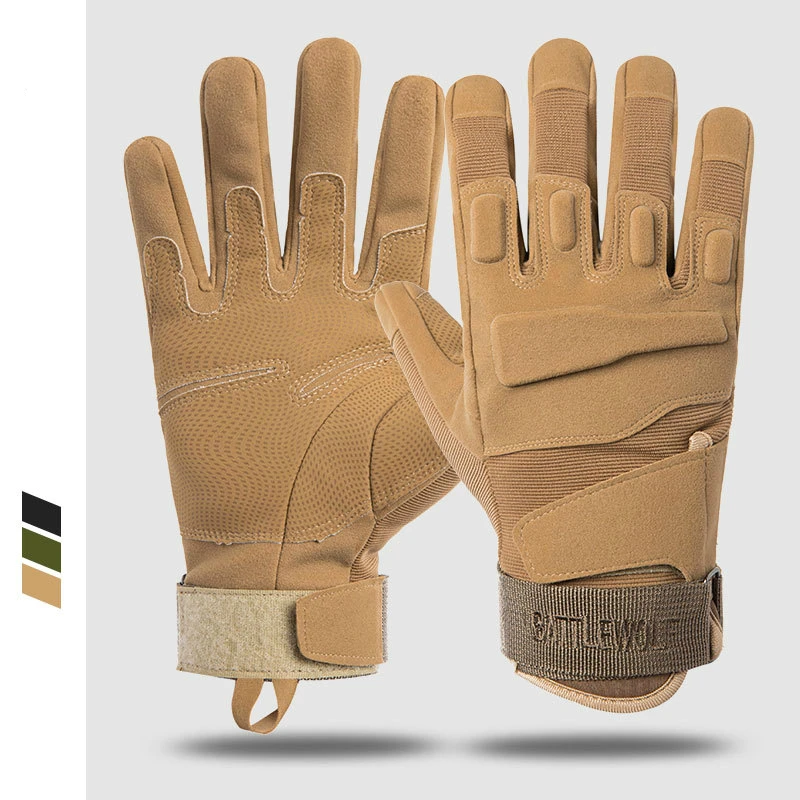 Тактические перчатки с закрытыми пальцами Защитные Спортивные армейские для