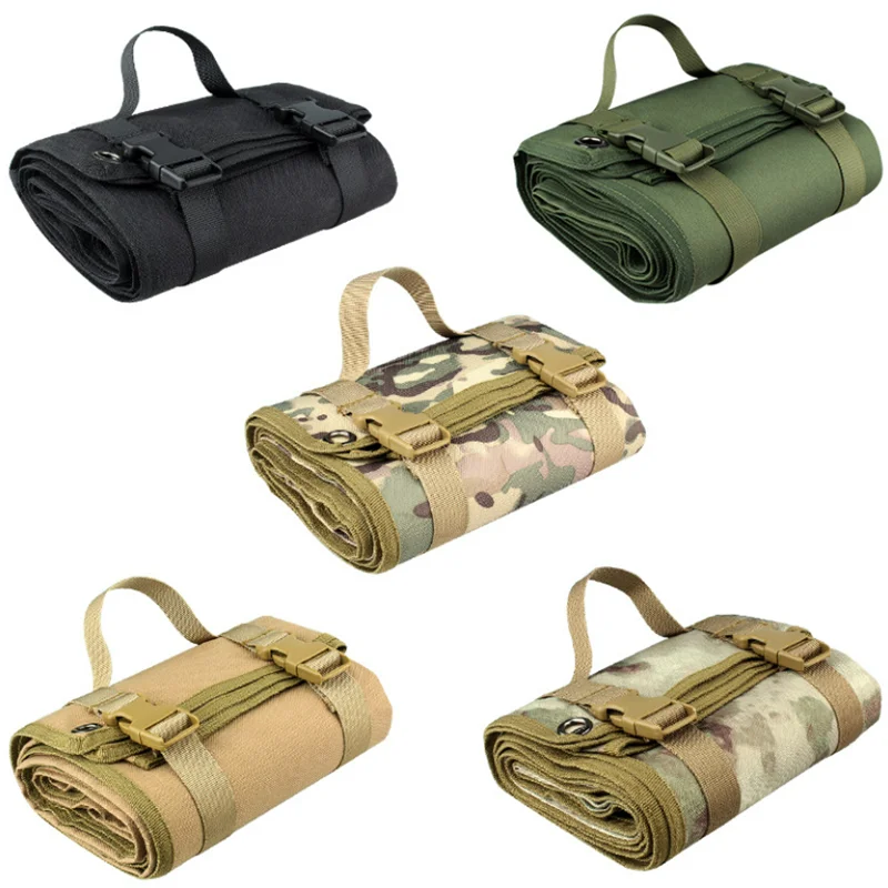 

Тактический коврик для стрельбы, водонепроницаемый складной светильник коврик для кемпинга на открытом воздухе, легко носить с собой, охот...