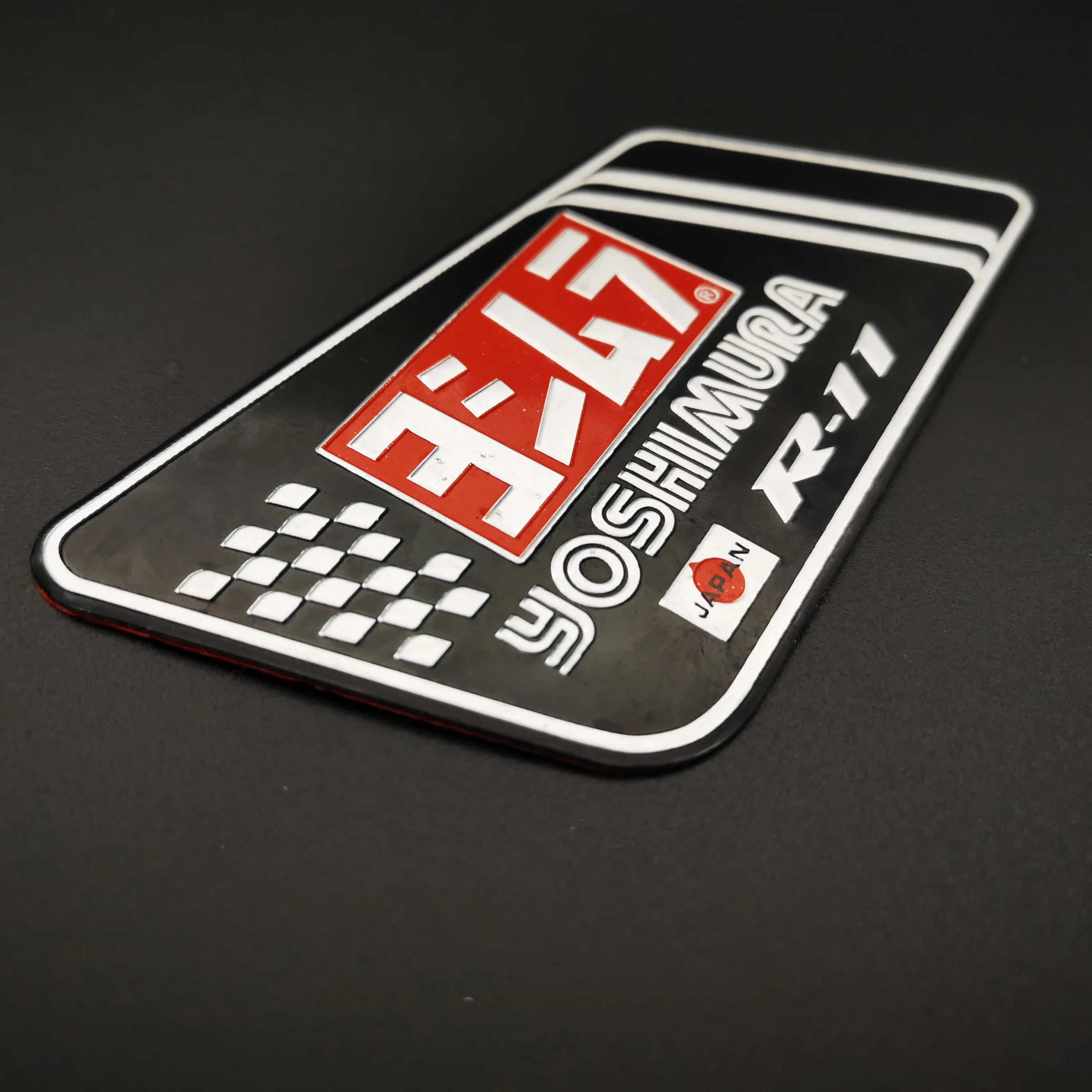 2 шт./лот Новое поступление алюминиевая выхлопная труба мотоцикла наклейка на