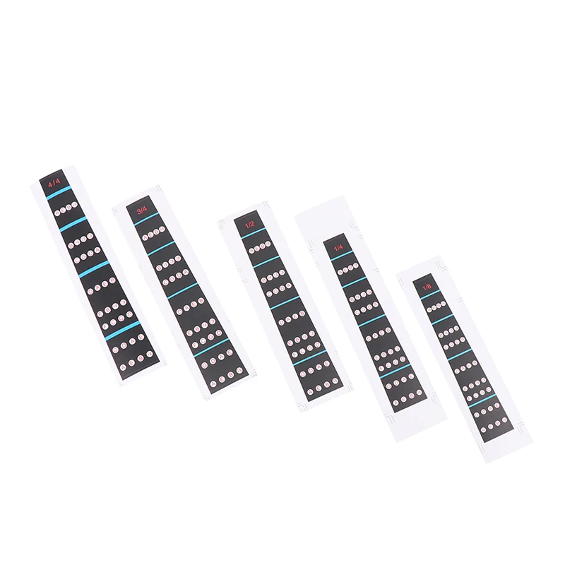 

1/8-4/4 Violin Intonation Stickers Fretboard Marker Beginners Learning Violin Fingerboard Sticker Violin Parts Accessories