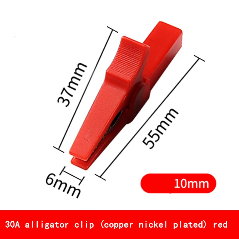 1 шт. зажим для аккумулятора автомобиль с firewire цветной типа крокодил шнур питания
