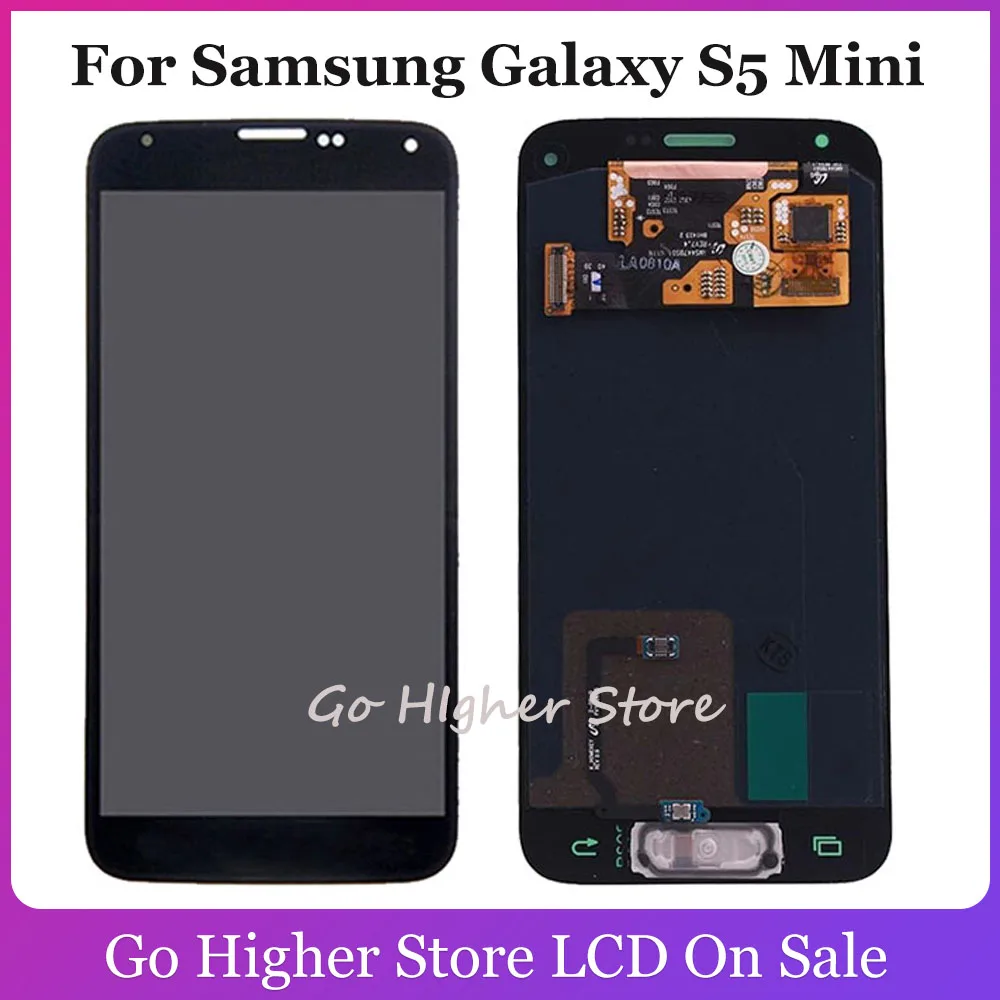 Для Samsung Galaxy S5 Mini ЖК-дисплей сенсорный экран дигитайзер G800 G800F G800H замена в сборе |
