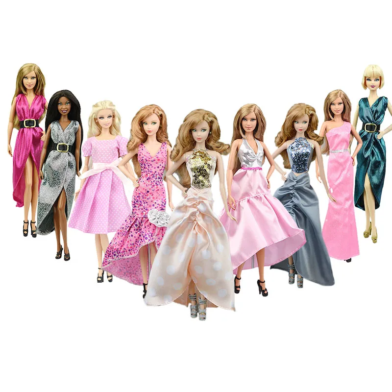 Для сестры установлены аксессуары для подружек наряд Модная Кукла Барби игрушки