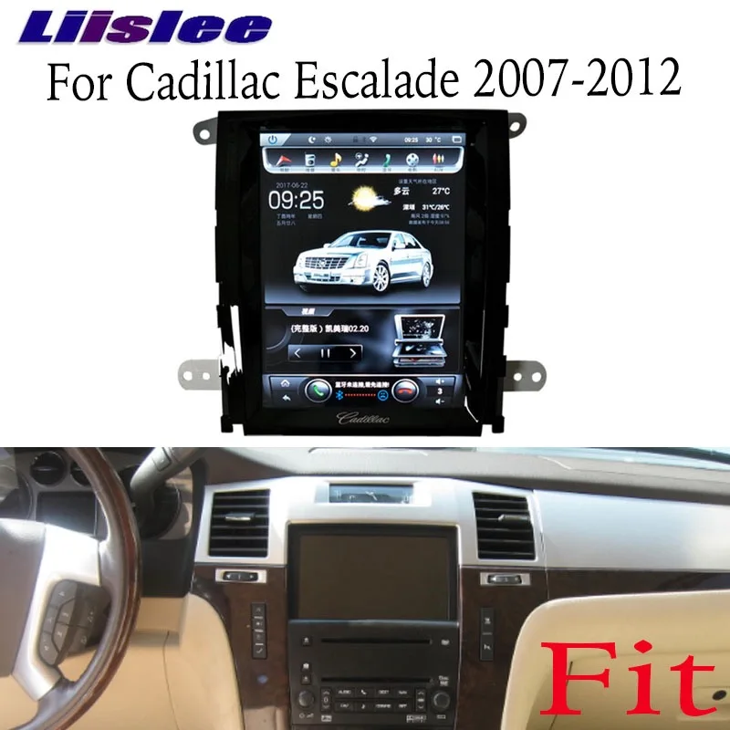 

LiisLee Car Multimedia GPS Audio Radio CarPlay Stereo Screen For Cadillac Escalade GMT 900 2007-2014 Navigation NAVI