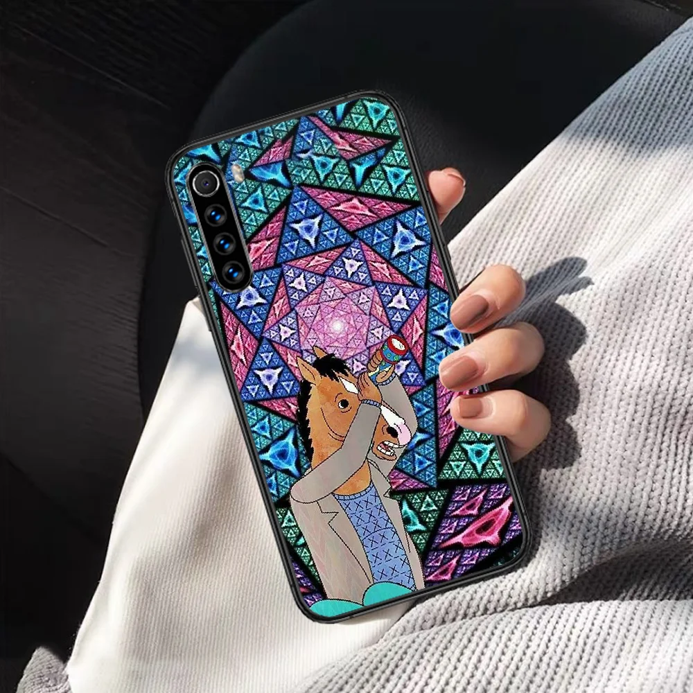 

Bo Horseman Jack Horse Man Phone Case For XIAOMI Redmi Note 5 7 8 T 9 6A 7A 8A 9S K 20 30 Pro black Waterproof Tpu Cover