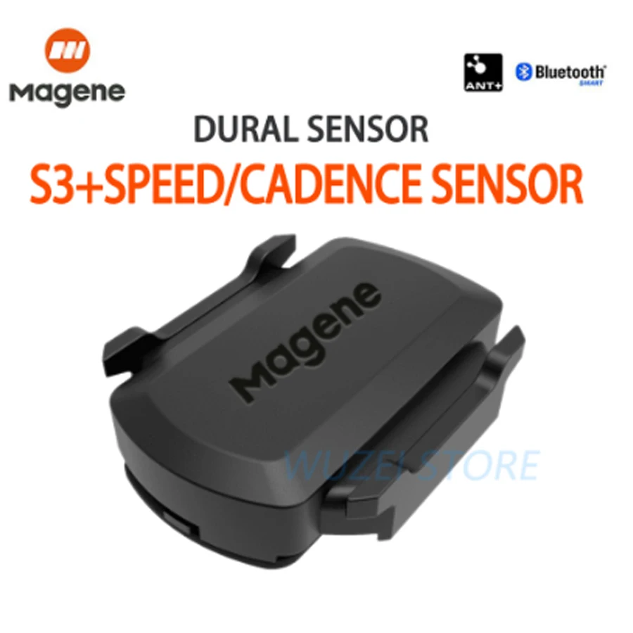 Magene Gemini S3 датчик скорости каденса ANT + H64 Bluetooth 4 0 пульса для Strava garmn iGPSPORT Bryton Bike