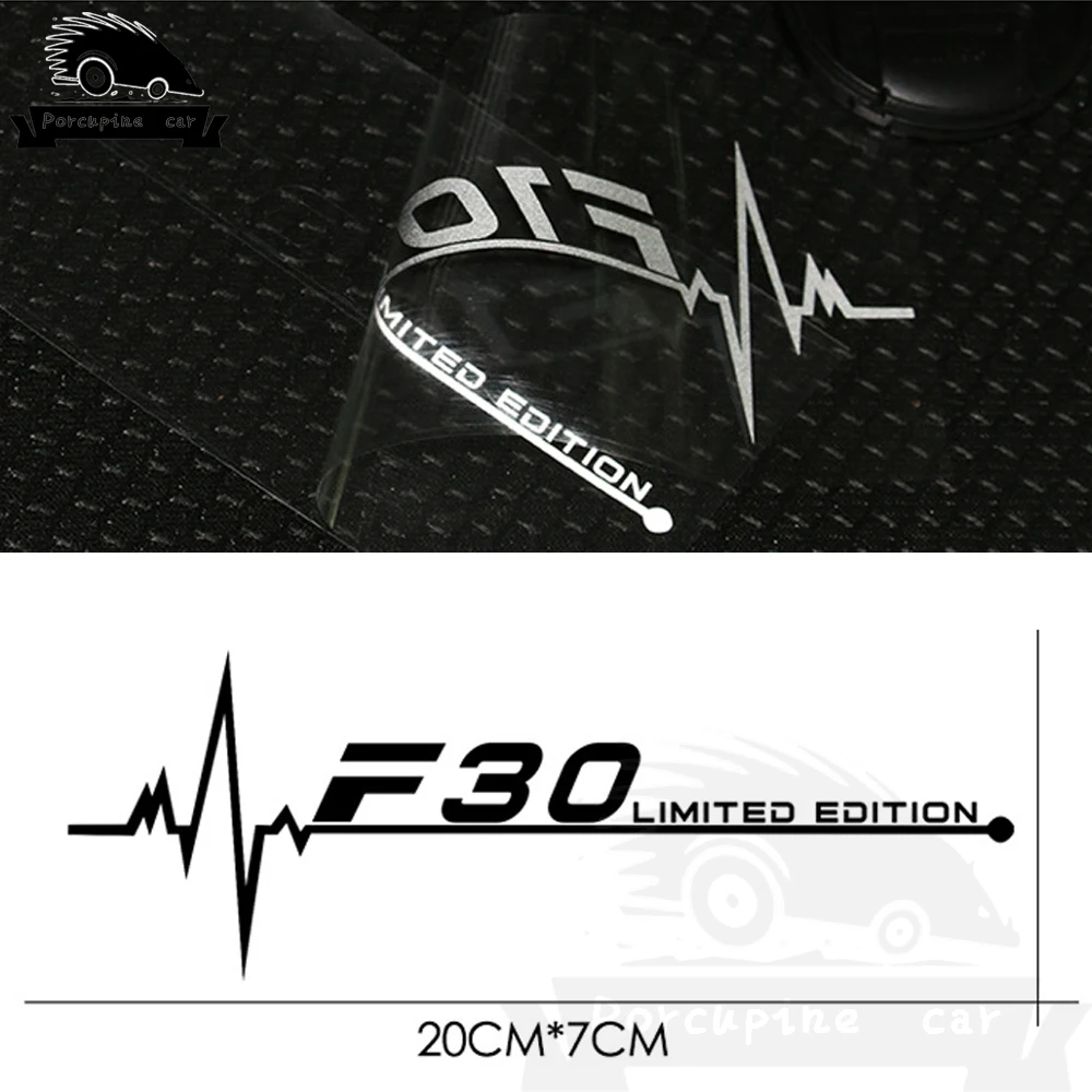 2 шт./лот автомобильные наклейки на боковые окна для BMW F01 F02 F07 F10 F15 F16 F20 F25 F30 F31 F34 F45