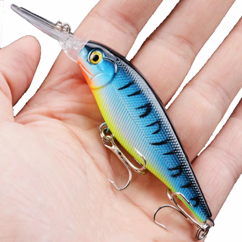 1 шт. популярная приманка в виде гольяна Искусственные воблеры жесткая