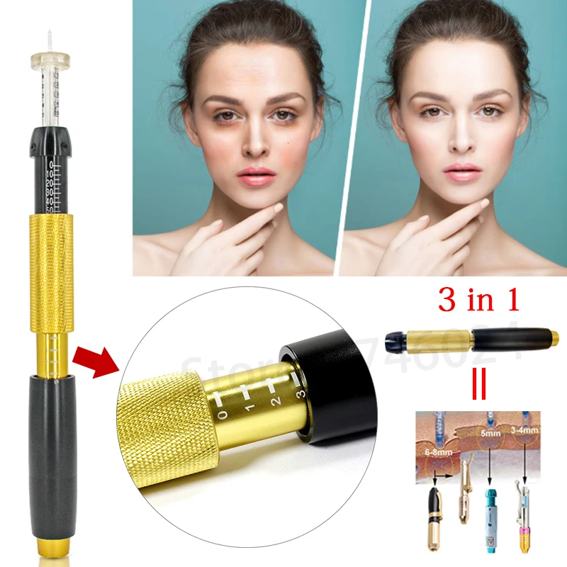 Не игольчатый распылитель гиалуроновая ручка для губ инъекция гиалуроновой