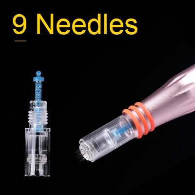 9 Needles 20 шт./лот Charme иглы татуировки картридж для премиум Charmant Перманентный макияж машина для бровей Губы 1RL 3RL 5RL 5F 7F - Габаритные размеры: 9 Needles