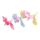 Кукла ZWSISU, 4 стиля, велосипеды, красные, желтые, синие, смешанные цвета, уличные аксессуары для вечевечерние, для Барби Кен, кукольный домик, игрушка для девочек