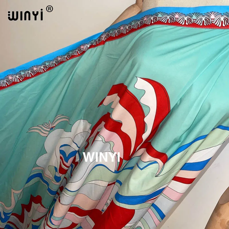 

2021 Sleeveless Open Shoulder Over Long Length Asymmetrical High Waist Print Knit Elastic Casual Autumn Dress Women2021 WINYI