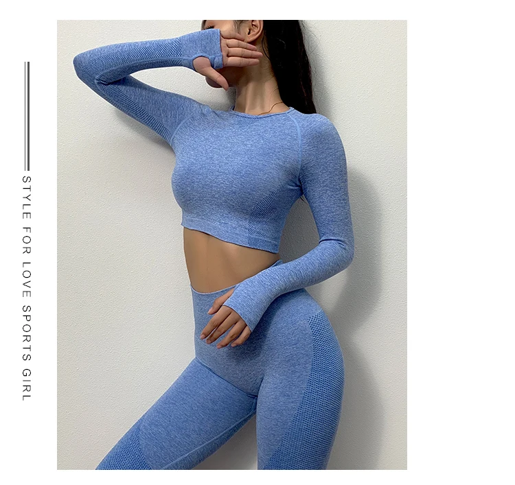 

2 Piece Push Up Leggings And Top bra Yoga Set Tracksuit For Women Workout Gym Clothing Sport Clothes Gym Sets Women's SportsWear