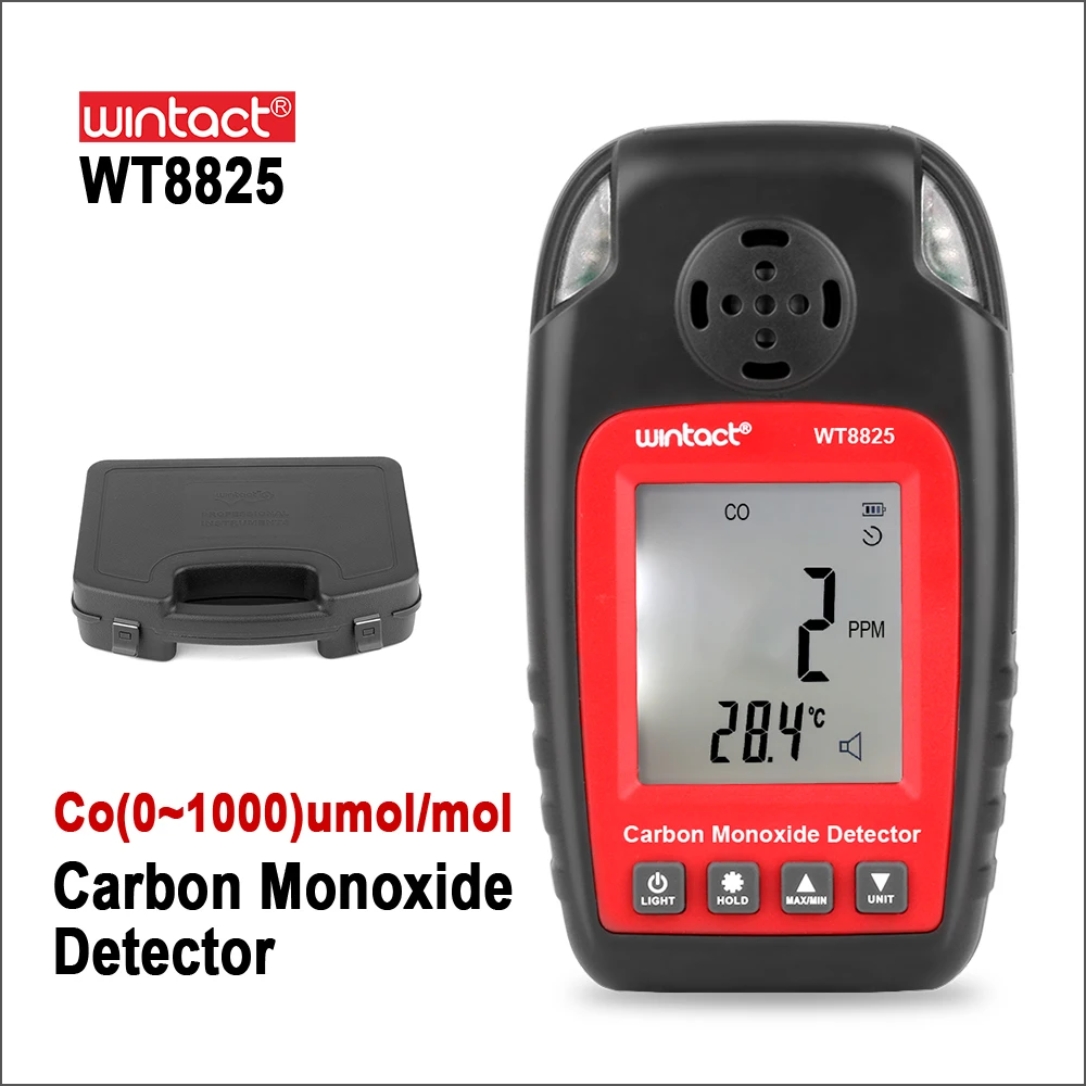 Детектор угарного газа RZ независимый датчик углекислого Предупреждение