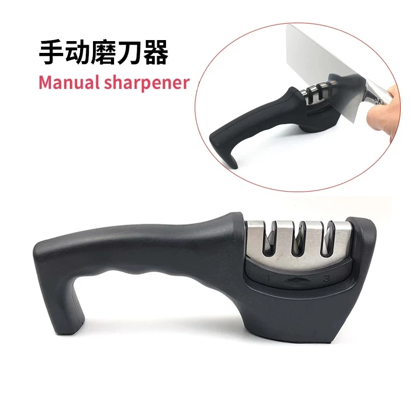 

Professional Knife Sharpener 3 Stages Kitchen Sharpening Stone Grinder knives Whetstone Tungsten Diamond Ceramic Sharpener Tool