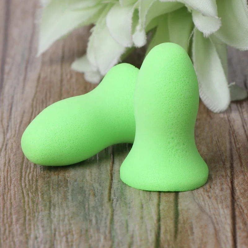 

B2RD 1 Pair Soft Foam Ear Plugs Tapered Travel Sleep Noise Prevention Earplugs
