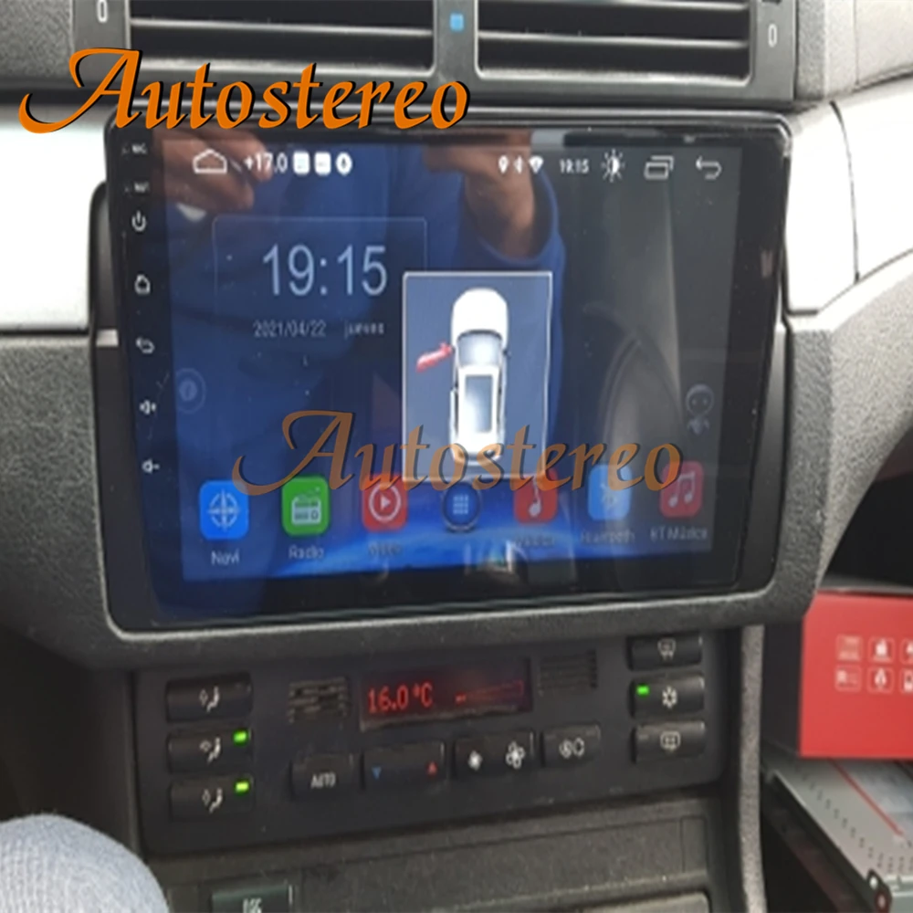 

Автомобильный мультимедийный плеер, Android 10 6 + 128 Carplay, для BMW E46 Coupe/M3 Rover 316i 318i 1998-2006