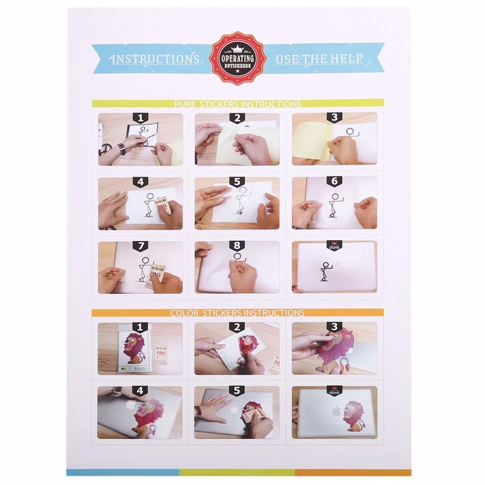 Наклейка для планшета MACBOOK 13 дюймов 15 чехол всего тела Виниловая наклейка простой