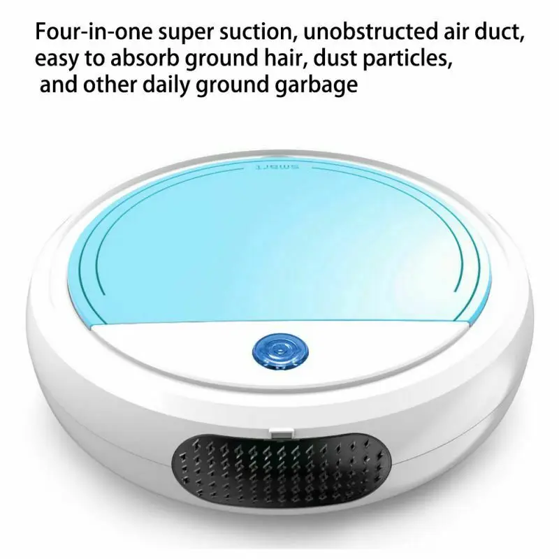 

Rechargeable Smart Vacuum Cleaners Robot 4 in 1 3200Pa USB Auto Smart Sweeping Dry Wet Mop UV Sterilizer Strong Suction Sweeper
