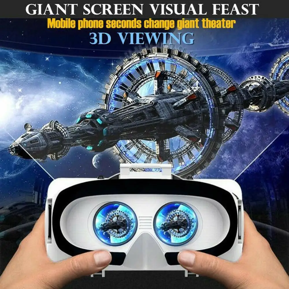Оригинальные 3D очки виртуальной реальности стереоочки VR-гарнитура картонный